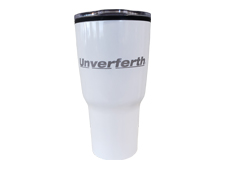 Unverferth Corporate 30oz. White Tumbler