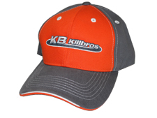 Killbros Orange and Charcoal Hat