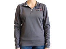 Ladies UM Brand Textured 1/4-Zip