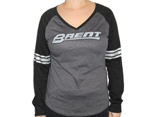 Brent Ladies’ Long Sleeve V-Neck Tee