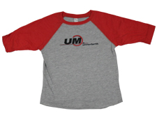 Youth UM Brand Toddler Baseball Tee