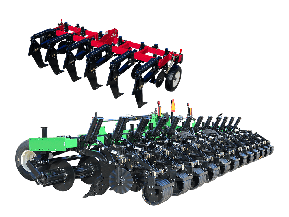 Unverferth Farm Equipment Deep Tillage In-Line Rippers, Farm Trade Show, Agriculture Trade Show