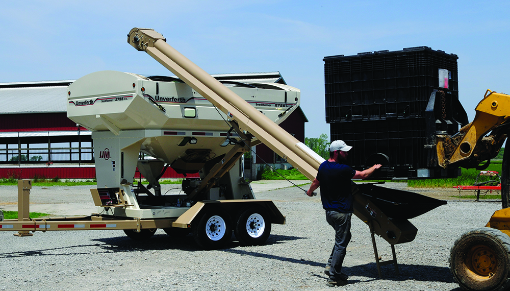 Seed Runner Bulk Tank Seed Tender Walk Around