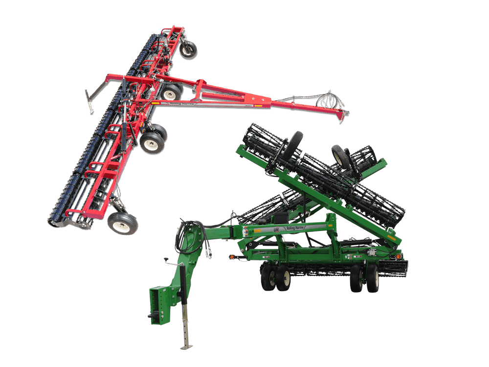 Rolling Harrow Model 1645D, Farm Trade Show, Agriculture Trade Show